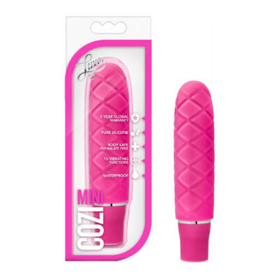 Blush Luxe Cozi Mini Silicone Vibrator Pink BL 42900 735380429003 Multiview