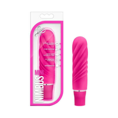 Blush Luxe Nimbus Mini Silicone Vibrator Pink BL 42700 735380427009 Multiview