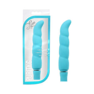 Blush Luxe Purity G Spot Silicone Vibrator Blue BL 30512 735380305123 Multiview