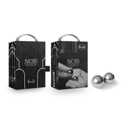 Blush NOIR Stainless Steel Kegel Balls Silver BL 23845 819835024583 Multiview