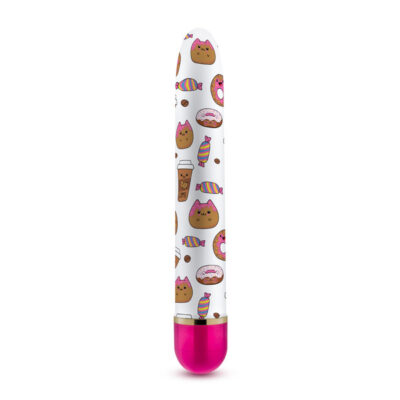 Blush The Collection Sweet Rush Printed Smoothie Vibrator Sweets Cats and Coffee BL-14100 819835023265