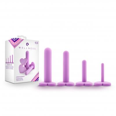 Blush Wellness 4 pc Vaginal Dilator Set Purple BL-444111 819835023425