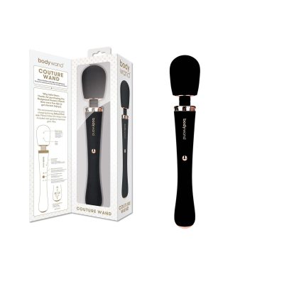 Bodywand Couture Wand Massager Black Rose Gold BW163 848416008902 Multiview