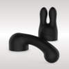Bodywand Curve Wand G-Spot Clitoral Attachment Kit Black BW153 848416003877