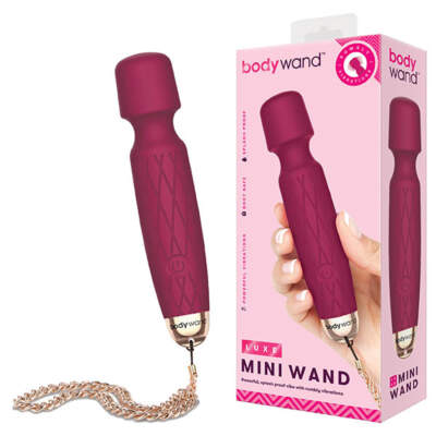 Bodywand Luxe Rechargeable Mini Wand Pink BW155 848416004416 Multiview