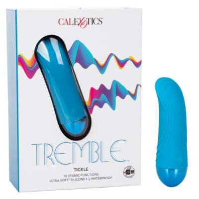 Calexoitcs Tremble Tickle Rechargeable Flickering Vibrator Blue SE 4401 10 3 716770095305 Multiview