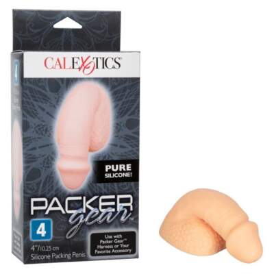 Calexotics 4 Inch Silicone Packing Penis Light Flesh SE 1580 20 3 Multiview