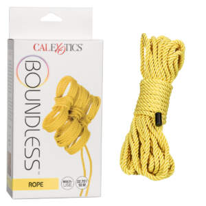 Calexotics Boundless Bondage Rope 10m Yellow SE 2702 96 3 716770097125 Multiview