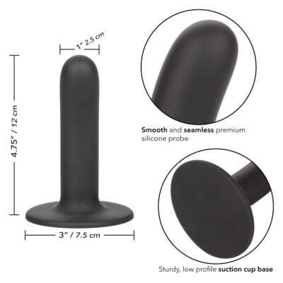 Calexotics Boundless Silicone 4 point 75 Inch Smooth Probe Black SE 2700 13 3 716770096111 Info Detail