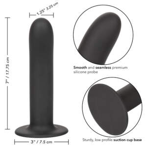 Calexotics Boundless Silicone 7 Inch Smooth Probe Black SE 2700 25 3 716770096159 Info Detail