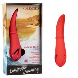 Calexotics California Dreaming Laguna Beach Lover Tongue Vibrator Red SE 4349 50 3 716770094025 Multiview