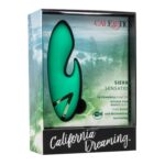 Calexotics California Dreaming Sierra Sensation Dual Vibrator Green SE-4349-15-3 716770092557