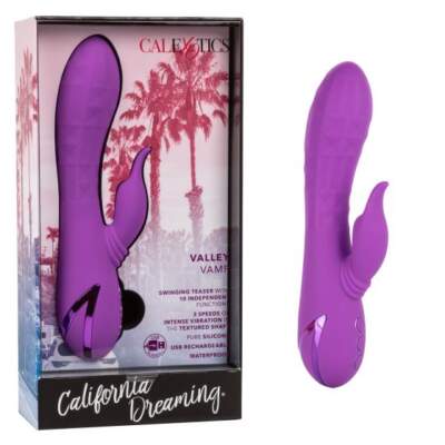 Calexotics California Dreaming Valley Vamp Rabbit Vibrator Purple SE 4350 50 3 716770094063 Multiview