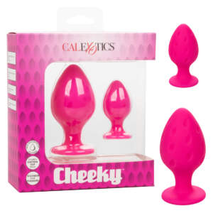 Calexotics Cheeky 2Pc Anal Plug Set Pink SE 0440 10 3 716770096999 SMultiview