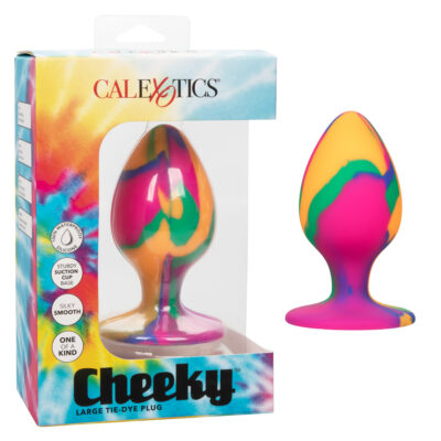 Calexotics Cheeky Tie Dye Plug Large Multicoloured SE 0439 15 3 716770101549 Multiview