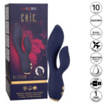 Calexotics Chic Blossom Thumping Rechargeable Rabbit Vibrator Blue SE 4402 55 3 716770098924 Info Multiview