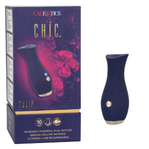 Calexotics Chic Tulip Rechargeable Clitoral Vibrator Purple SE 4402 20 3 716770097828 Multiview
