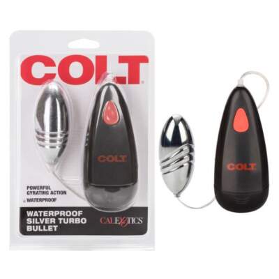 Calexotics Colt Waterproof Silver Turbo Bullet Silver SE 6890 50 2 716770089113 Multiview