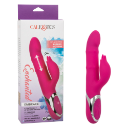 Calexotics – Enchanted “Embrace” Moving Beads Rabbit Vibrator (Pink)