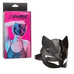 Calexotics Euphoria Collection Faux Leather Cat Mask Black SE 3100 25 3 716770105318 Multiview