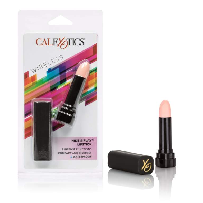 Calexotics Hide and Play Lipstick Vibrator Nude SE-2930-05-2 716770091543