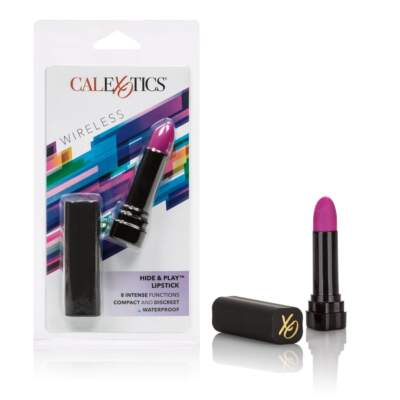 Calexotics Hide and Play Lipstick Vibrator Purple SE-2930-15-2 716770091550