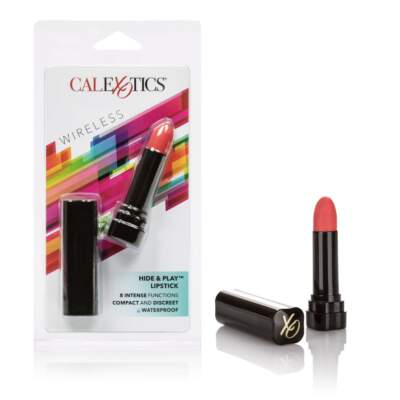 Calexotics Hide and Play Lipstick Vibrator Red SE-2930-10-3 716770091550