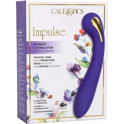 Calexotics Impulse Intimate Petite G Wand E Stim Vibrator SE 0630 12 3 716770093417 Boxview