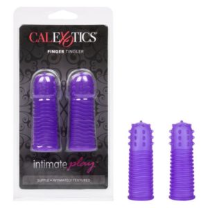 Calexotics Intimate Play Finger Tingler 2 Pack Purple SE 1712 10 2 716770091970 Multiview