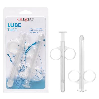 Calexotics Lube Tube Lube Launcher Lube Syringe 2 Pack Clear SE 2380 00 2 716770058805 Multiview