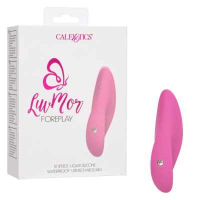 Calexotics LuvMor Foreplay Flickering Finger Vibrator Pink SE 0006 10 3 716770103376 Multiview