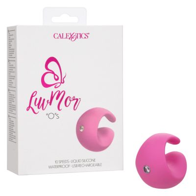 Calexotics LuvMor Os Ring shaped Finger Vibrator Pink SE 0006 20 3 716770103390 Multiview