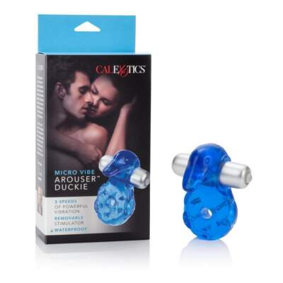 Calexotics-Micro-Vibe-Arouser-Duckie-Cock-Ring-Blue-716770040909-SE-8938-12-3-Multiview