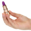 Calexotics Naughty Bits Bad Bitch Lipstick Vibrator Gold Purple SE 4410 00 3 716770094292 Hand Detail