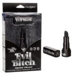 Calexotics Naughty Bits Evil Bitch Rechargeable Lipstick Vibrator Black SE 4410 05 3 716770101266 Multiview