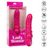 Calexotics Naughty Bits Lady Boner Penis Vibrator Glitter Pink SE 4410 65 3 716770096890 Multiview