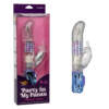 Calexotics Naughty Bits Party in My Pants Rabbit Vibrator Clear SE 4410 28 3 716770094377 Multiview