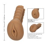Calexotics Optimum Grip n Stroke Replacement Sleeve Vagina Dark Flesh Brown SE 0857 57 3 716770094148 Info Detail