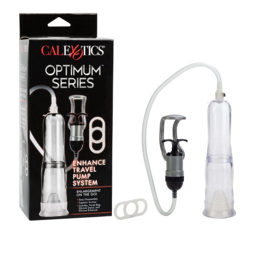 Calexotics Optimum Series Enhance Travel Pump System Penis Pump Clear SE 1000 25 3 716770058607 Multiview