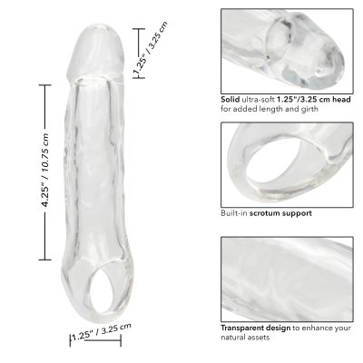 Calexotics Performance Maxx 1 point 25 Inch Penis Extension Sleeve Clear SE 1632 10 3 716770106872 Info Detail