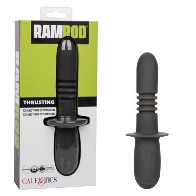 Calexotics Ramrod Thrusting Probe Vibrator Grey SE 0392 35 3 716770106100 Multiview