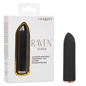 Calexotics Raven Teaser Pinpoint Bullet VIbrator Black SE 2801 15 3 716770106056 Multiview