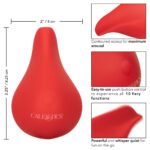 Calexotics Red Hot Glow Rechargeable Clitoral Vibrator Red SE 4408 65 3 716770099105 Info Detail