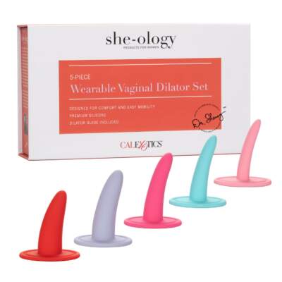 Calexotics She-ology 5 pc werable Vaginal Dilator Set SE-1338-30-3 716770093332