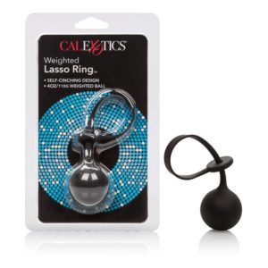 Calexotics Silicone Weighted Lasso Ring Black SE-1413-85-2-716770089434