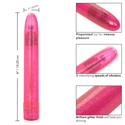Calexotics Sparkle Slim Vibe Smoothie Vibrator Pink SE 0567 05 2 716770101044 Info Detail
