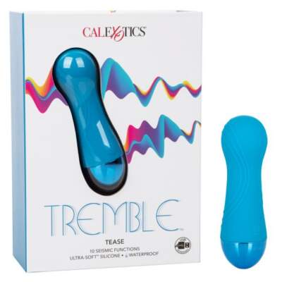Calexotics Tremble Tease Rechargeable Mini Vibrator Blue SE 4401 05 3 716770095299 Multiview