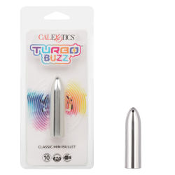 Calexotics – Turbo Buzz Classic Mini Bullet (Silver Chrome)