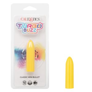 Calexotics Turbo Buzz Classic Mini Bullet Vibrator Yellow SE 0061 63 2 716770107404 Multiview