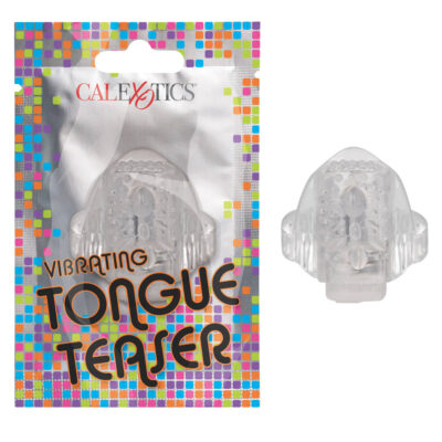 Calexotics Vibrating Tongue Teaser Clear SE 8000 85 1 716770099457 Multiview
